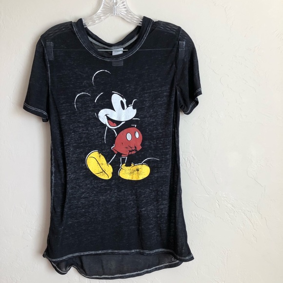 Disney Tops - Disney Mickey Mouse Burnout Tee